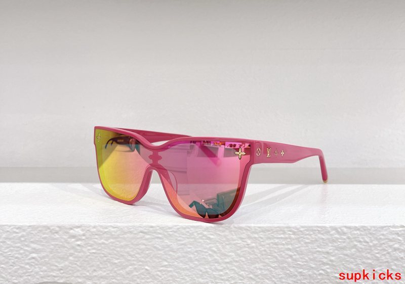 Angled view of Louis Vuitton unisex sunglasses