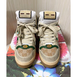 Gucci bold contrast luxury sneakers view 11 minimalist modern build