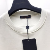Flat lay presentation of Louis Vuitton luxury clothing with runway-inspired design