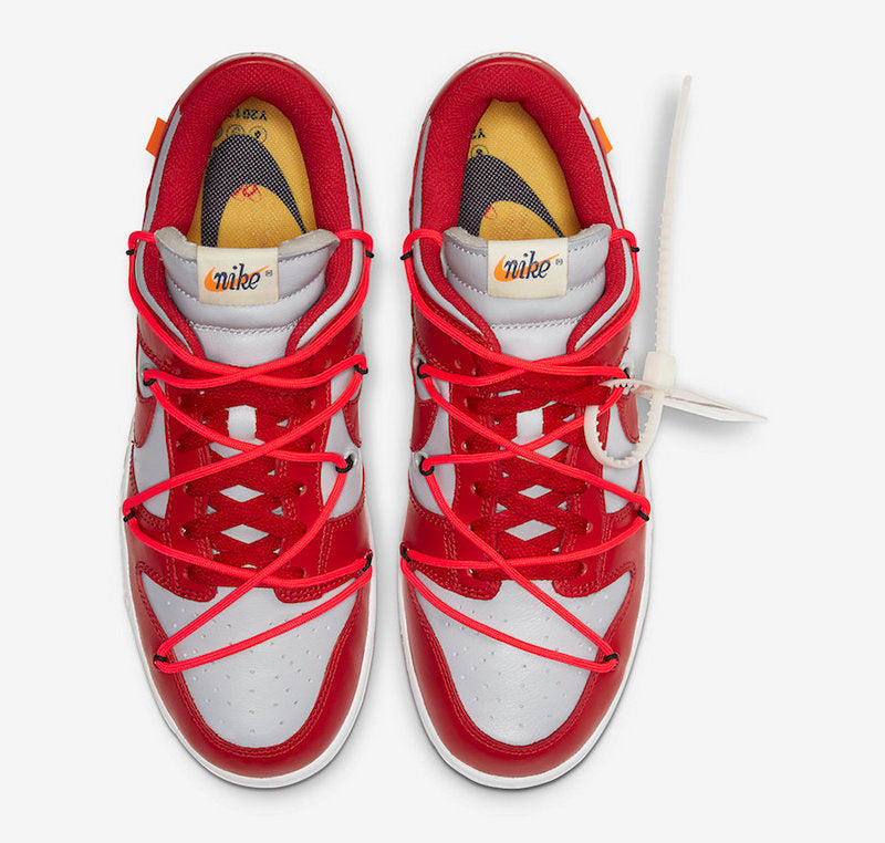 Nike clean off-white luxury sneakers view 5 classic court silhouette