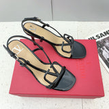 Valentino Garavani luxury shoes detail shot
