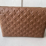 Styled lifestyle shot of structured statement women's handbag – women's luxury accessory