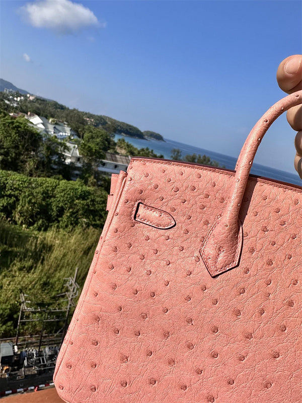 Close-up detail of classic bag design