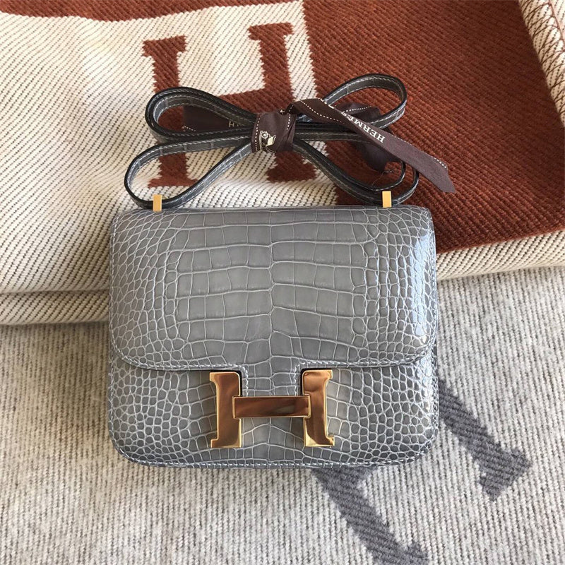 Polished satchel front view