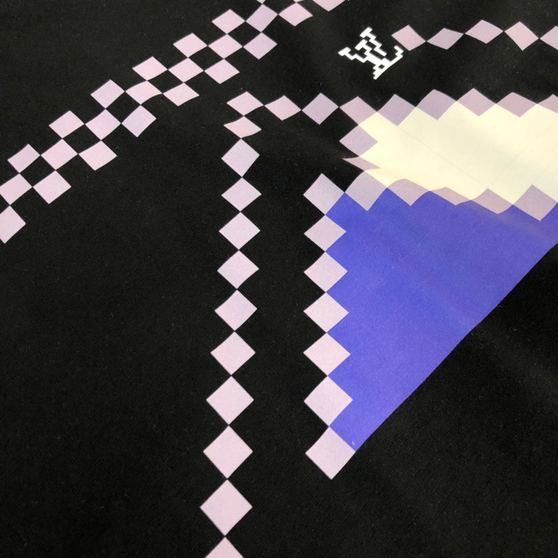 Front view of Louis Vuitton cotton t-shirt with runway-inspired design