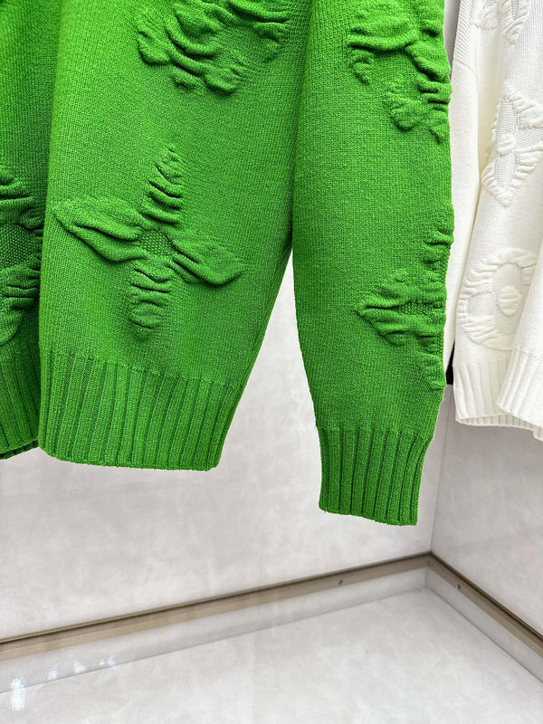 Front view of Louis Vuitton luxury clothing with relaxed-fit cut