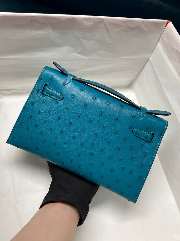 Close-up detail of modernist bag design