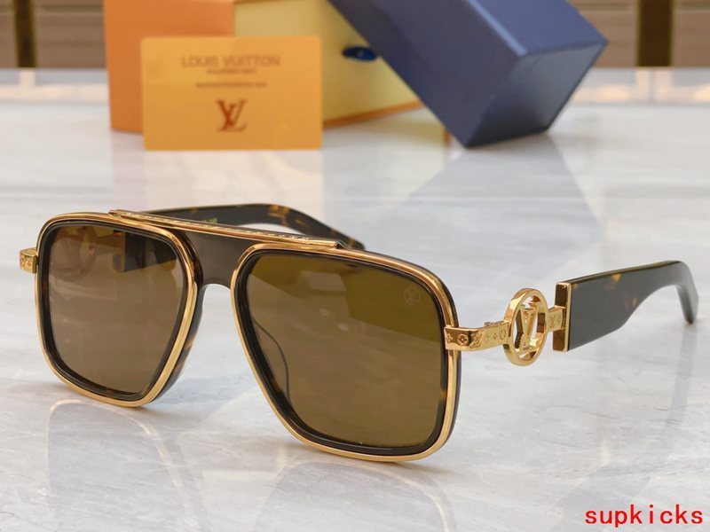 Lifestyle view of Louis Vuitton unisex sunglasses