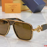 Lifestyle view of Louis Vuitton unisex sunglasses