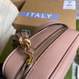 Styled lifestyle shot of modern signature women's handbag – women's designer-style accessory
