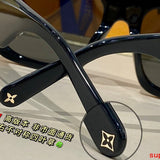 Front view of Louis Vuitton unisex sunglasses