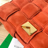 Chic Vegan Leather Handbag - Premium Craftsmanship Detailing | Women's Luxury Handbag #1652 - alternate angle view (image 8) of designer-inspired handbag