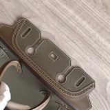 Interior view of sculpted premium bag