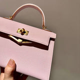Sculpted handbag styled for everyday wear