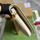 Interior view of signature modern women's handbag – women's statement bag