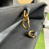 Interior view of structured chic women's handbag – women's designer-style accessory