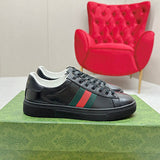 Gucci Casual sneakers in all-black everyday casual design front view