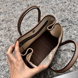 Close-up detail of statement bag design