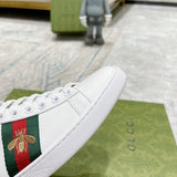 Gucci sneakers detailed view showing premium designer craftsmanship