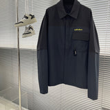 Front view of Louis Vuitton luxury clothing with contemporary cut