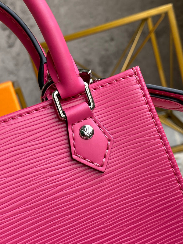 Top view of everyday-luxe classic women's handbag – women's statement bag