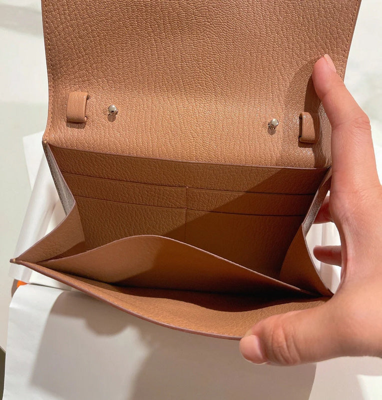Close-up detail of timeless bag design