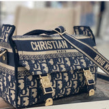 Close-up detail of structured signature women's handbag – women's designer-style accessory