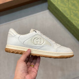 Gucci Designer sneakers in bold contrast streetwear statement look front view