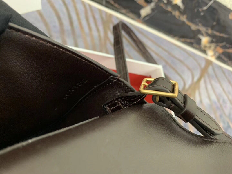 Top view of structured statement women's handbag – women's designer-style accessory