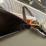 Top view of structured statement women's handbag – women's designer-style accessory