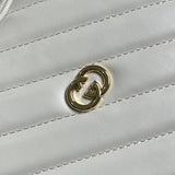 Handle and strap detail of refined statement women's handbag – women's statement bag