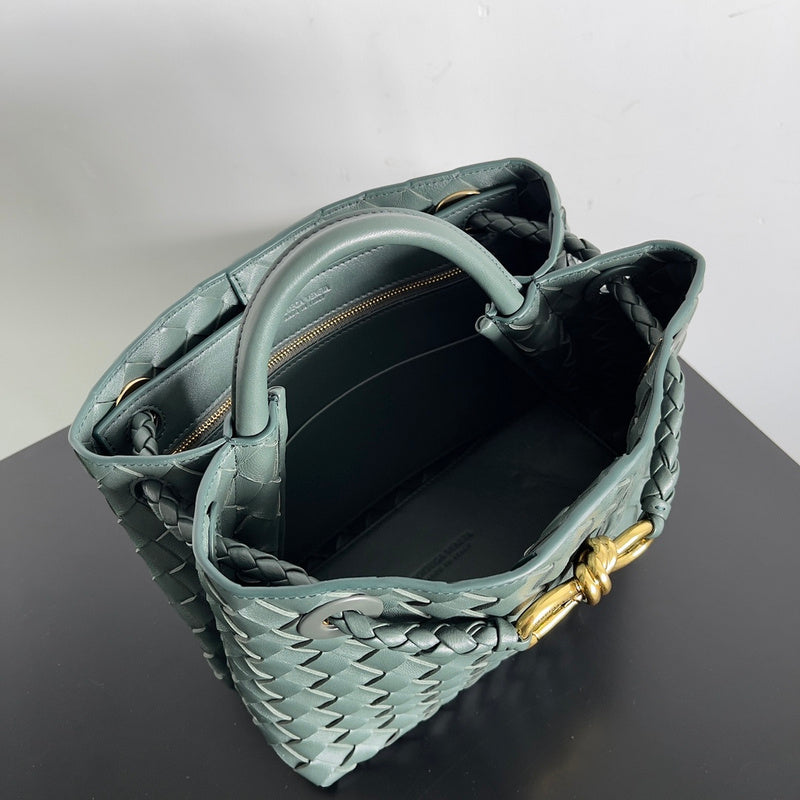 Sleek Premium PU Leather Handbag - Statement Silhouette | Women's Luxury Handbag #1563 - back view (image 4) of designer-inspired handbag
