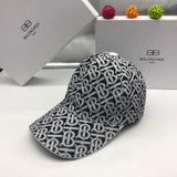 Front view of Burberry unisex cap