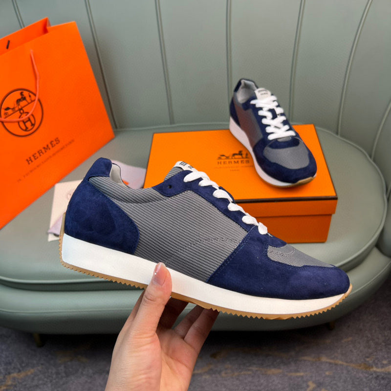 Hermes shoes Style 074 - logo and branding close-up