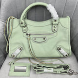 Zivas Charm Polished Finish Statement Handbag (Premium Everyday Carry) – Front View