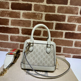 Side profile of everyday-luxe structured women's handbag – women's luxury handbag