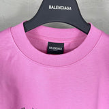 Close-up of Balenciaga designer clothing craftsmanship