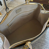 Back view of premium refined women's handbag – women's luxury accessory