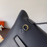 Close-up detail of graceful bag design