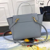 Back view of premium refined women's handbag – women's luxury handbag