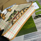 Interior view of chic premium women's handbag – women's statement bag