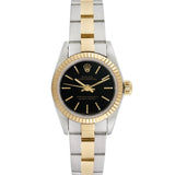 Side view of Rolex women's watch