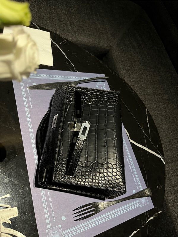 Close-up detail of versatile bag design