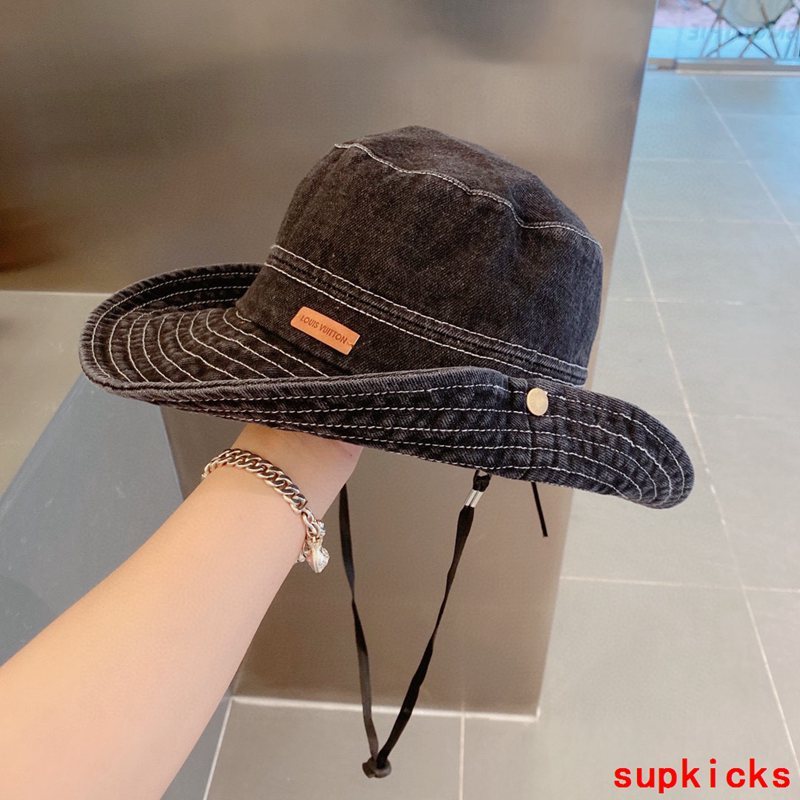 Side view of Louis Vuitton unisex cap