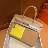 Close-up detail of timeless bag design