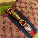 Back view of signature classic women's handbag – women's luxury handbag