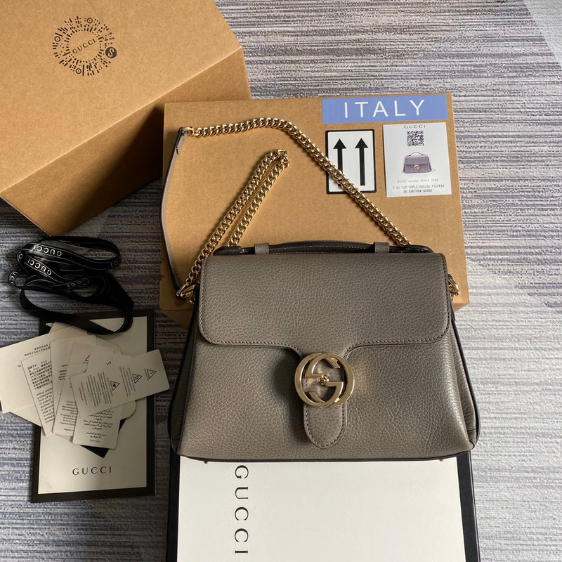 Front view of chic elevated women's handbag – women's statement bag