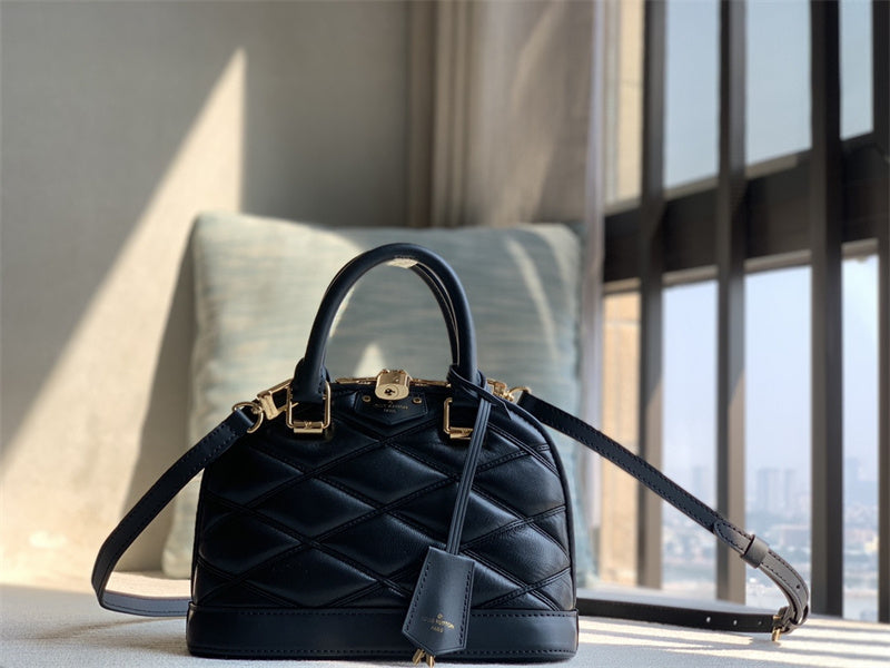  elegant structured bag detail view showing craftsmanship