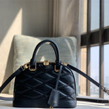  elegant structured bag detail view showing craftsmanship