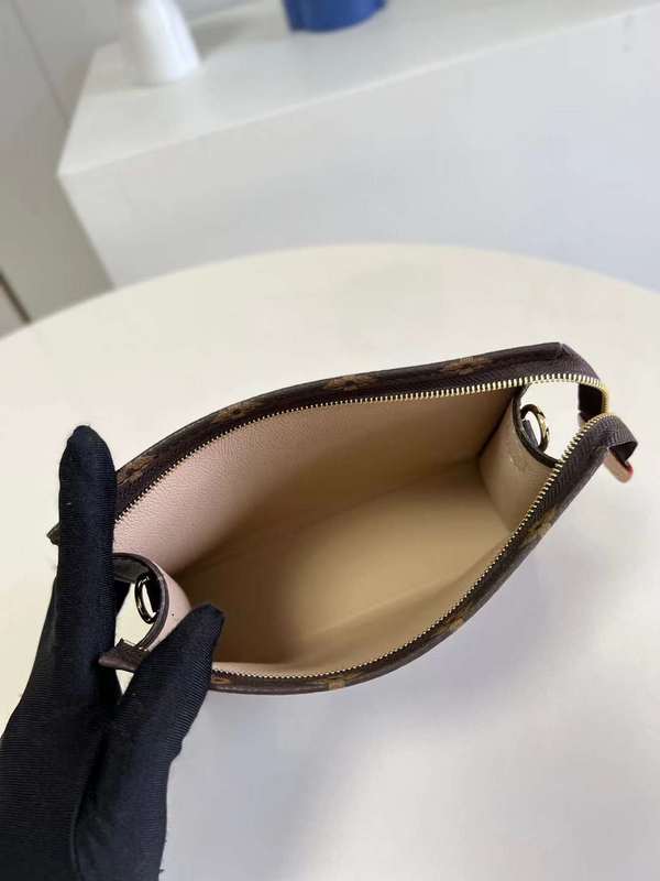 Front view of refined structured women's handbag – women's designer-style accessory